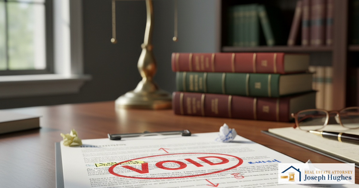 Florida rental lease document with legal annotations and law books