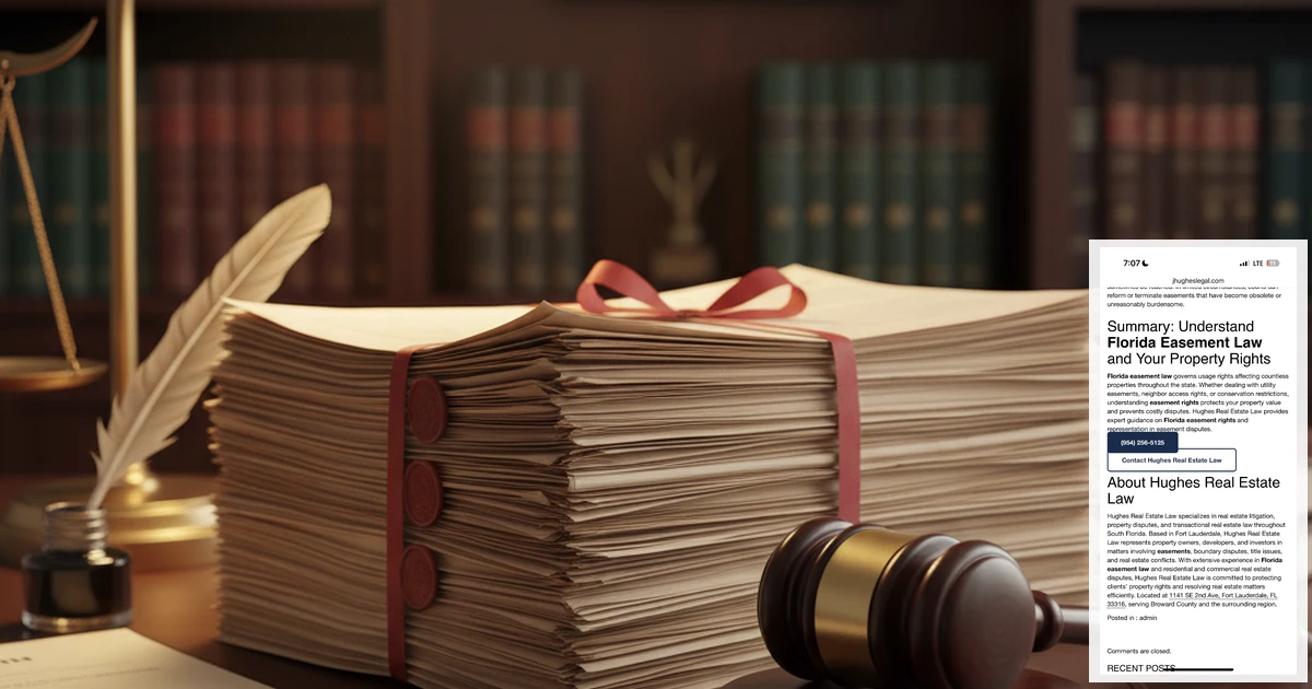 Partition Action Attorney in Florida: How to Resolve Co-Ownership Disputes 2 Florida partition action property deed documents and gavel