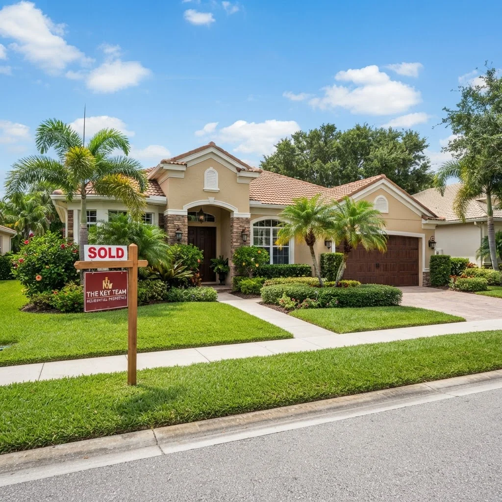 How Long Are You Liable After Selling a House FL 1 Florida residential property with sold sign representing seller liability after selling a house